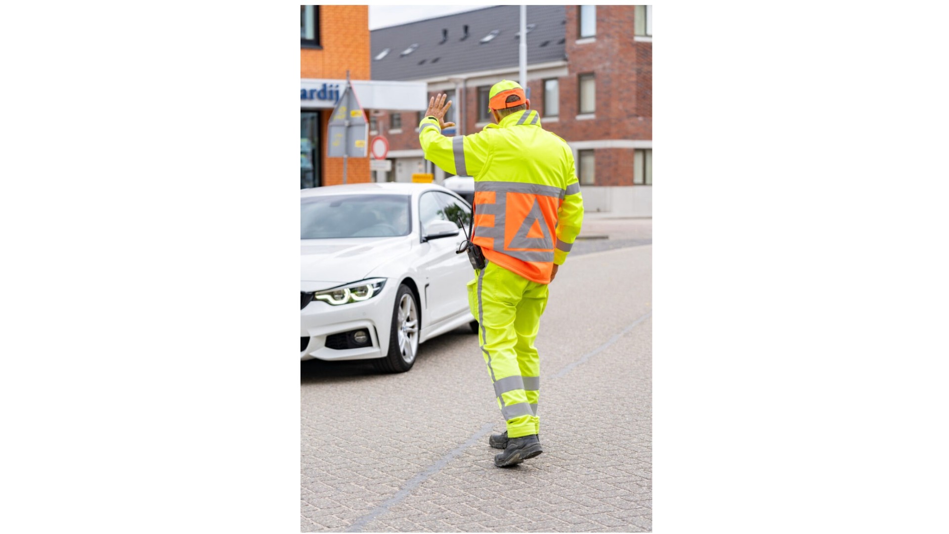Professionele verkeersregelaars inhuren
