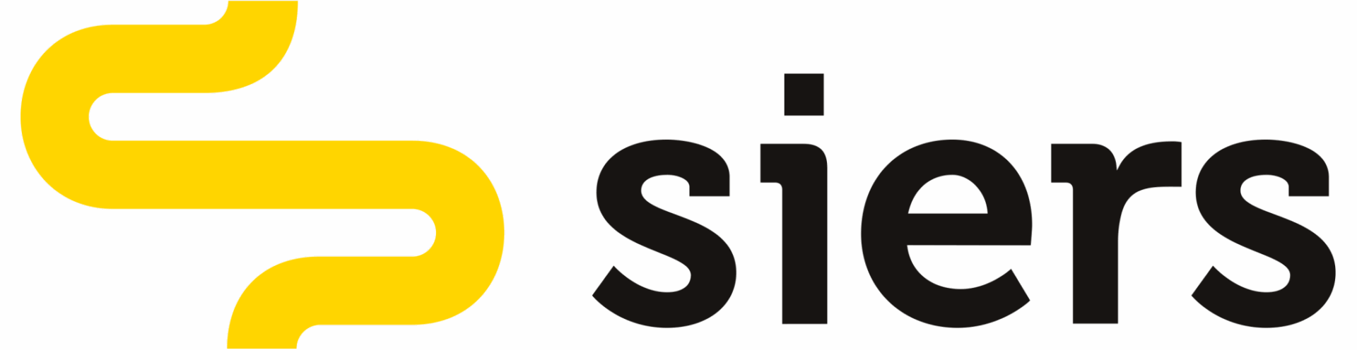 Geel en zwart Sliers-logo op olijfgroene achtergrond