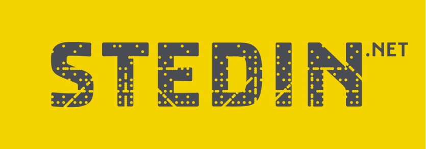 STEDIN.NET-logo op gele achtergrond