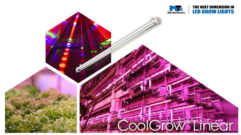 CoolGrow® Linear – LED grow light bar Vertical Farming