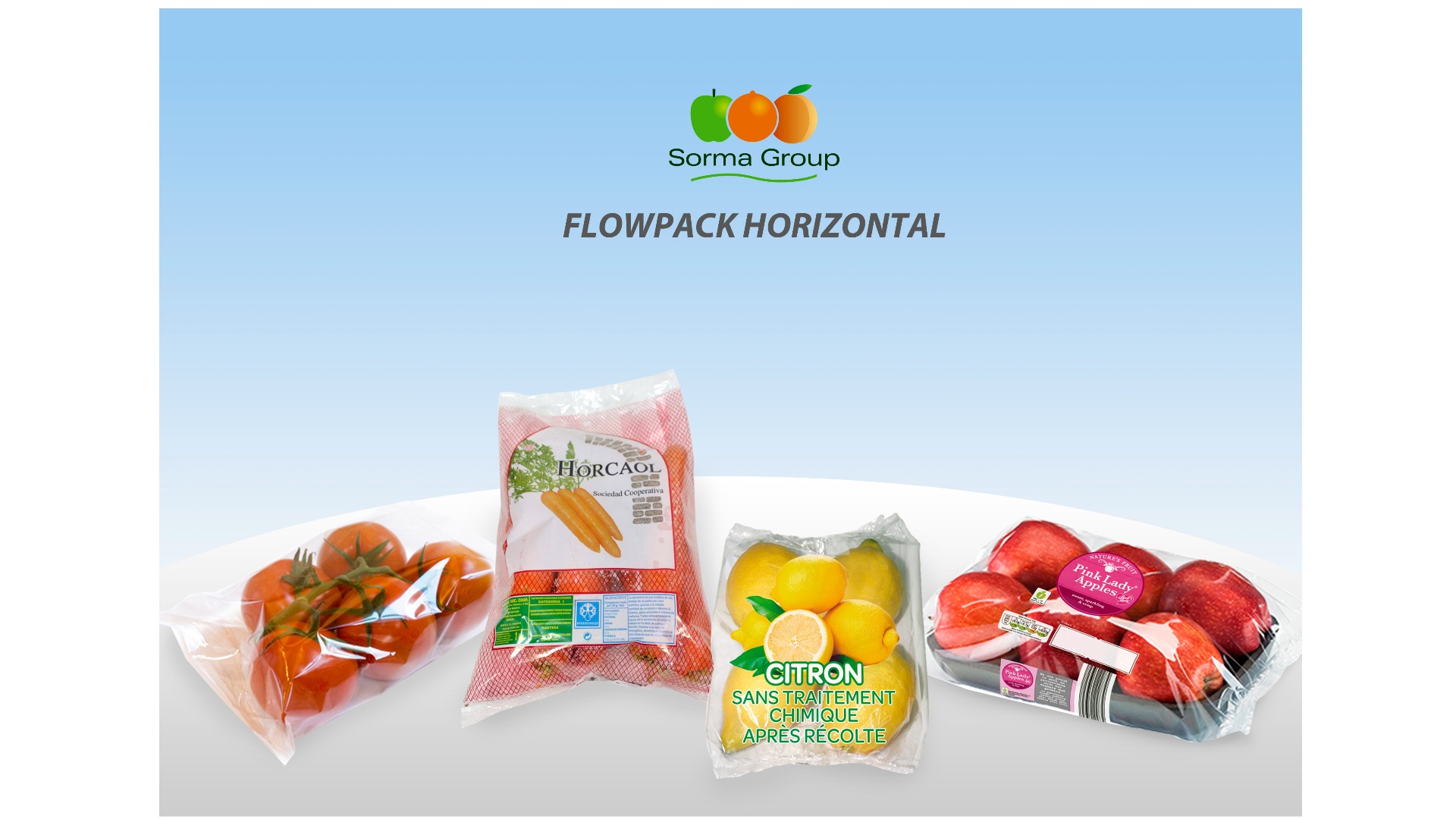 Own production of flowpackfilm BOPP retail artworks