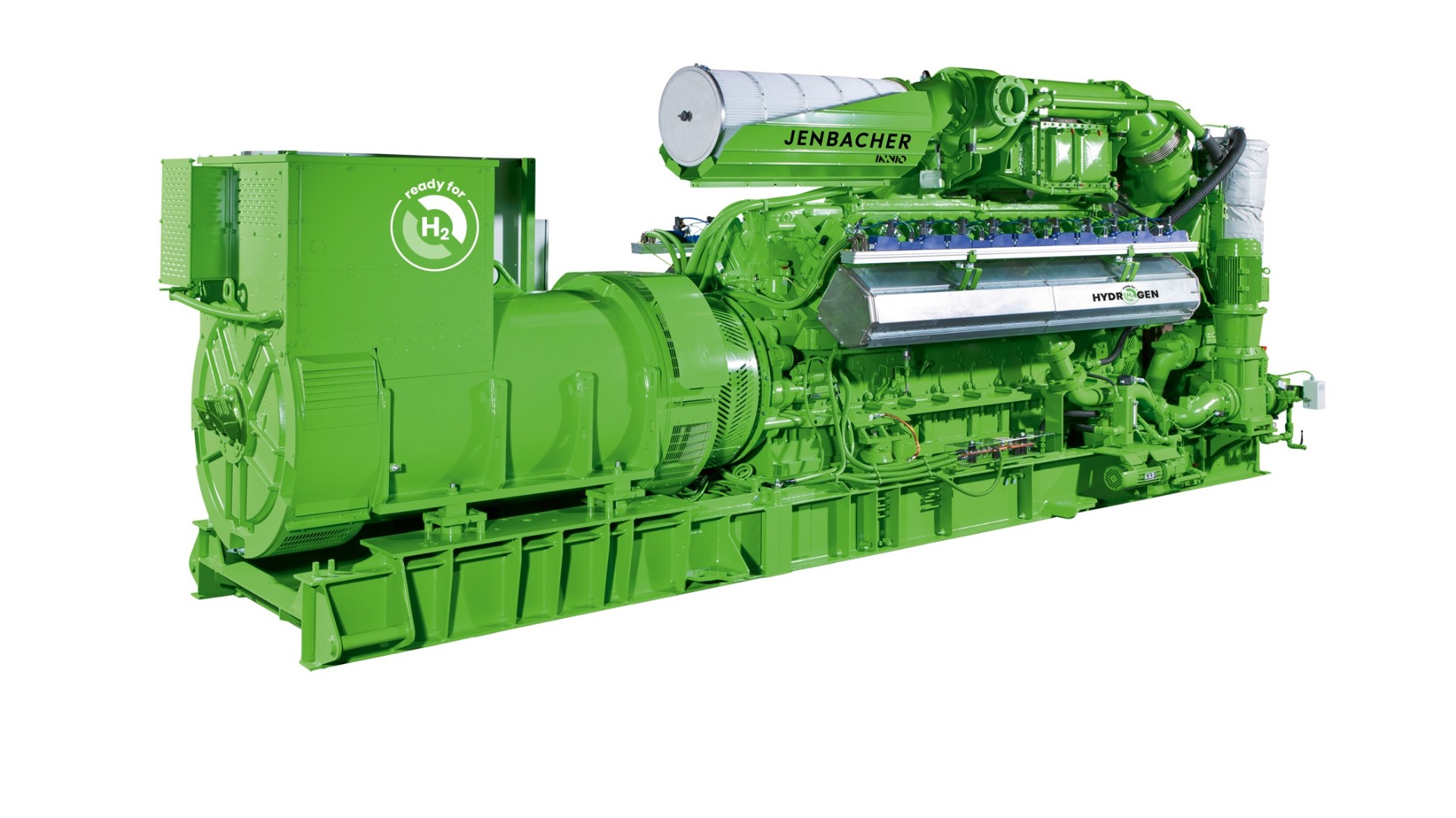 First Hydrogen Emergency Backup Power Solution with Engines Globally