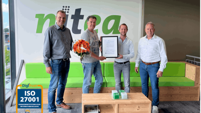 TROTS! Nitea is officieel ISO 27001 gecertificeerd