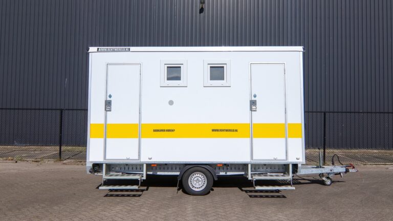 Dubbele mobiele badkamer