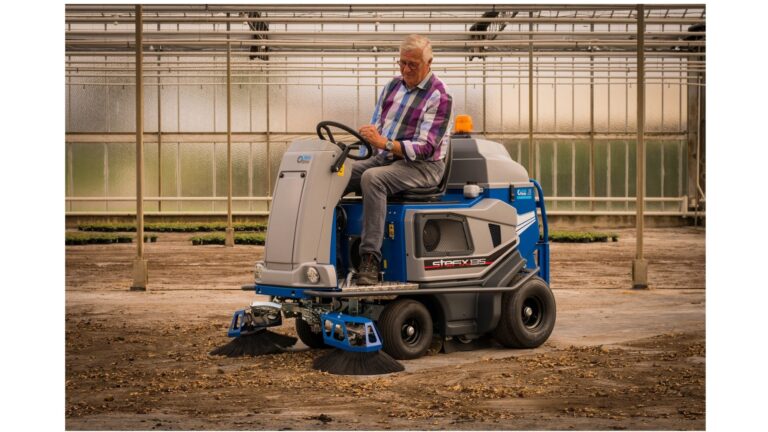 Stefix 135 Sweeper for cultivation and mypex floors