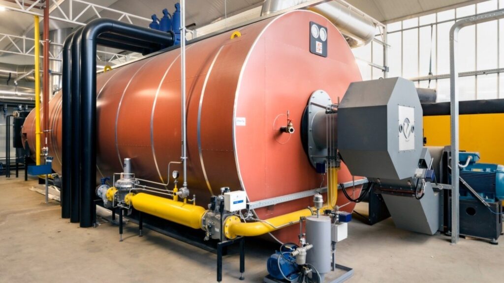 BBK boiler, Co2, hot water (greenhouse heating) and/or steam