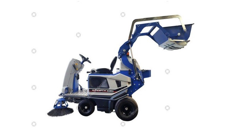 Worteldoek veeg-/zuigmachine Stefix135HD