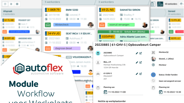 Workflow nieuwe look & feel