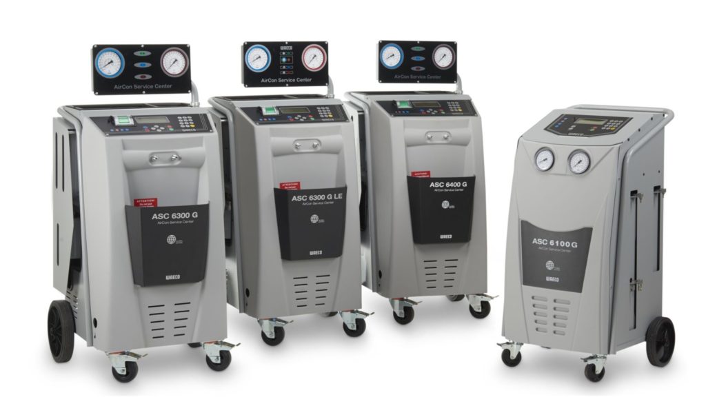 WAECO ASC 6000 series for R134a, R1234yf, R513A