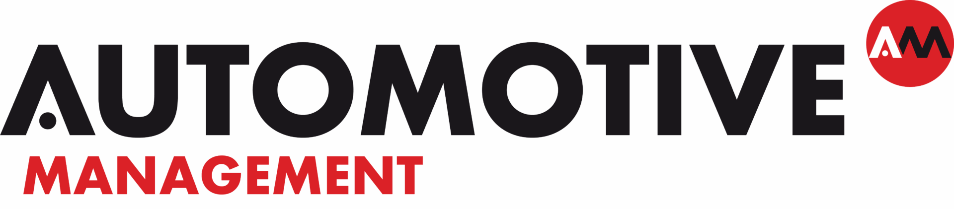 Automotive Management logo - zwart-rood