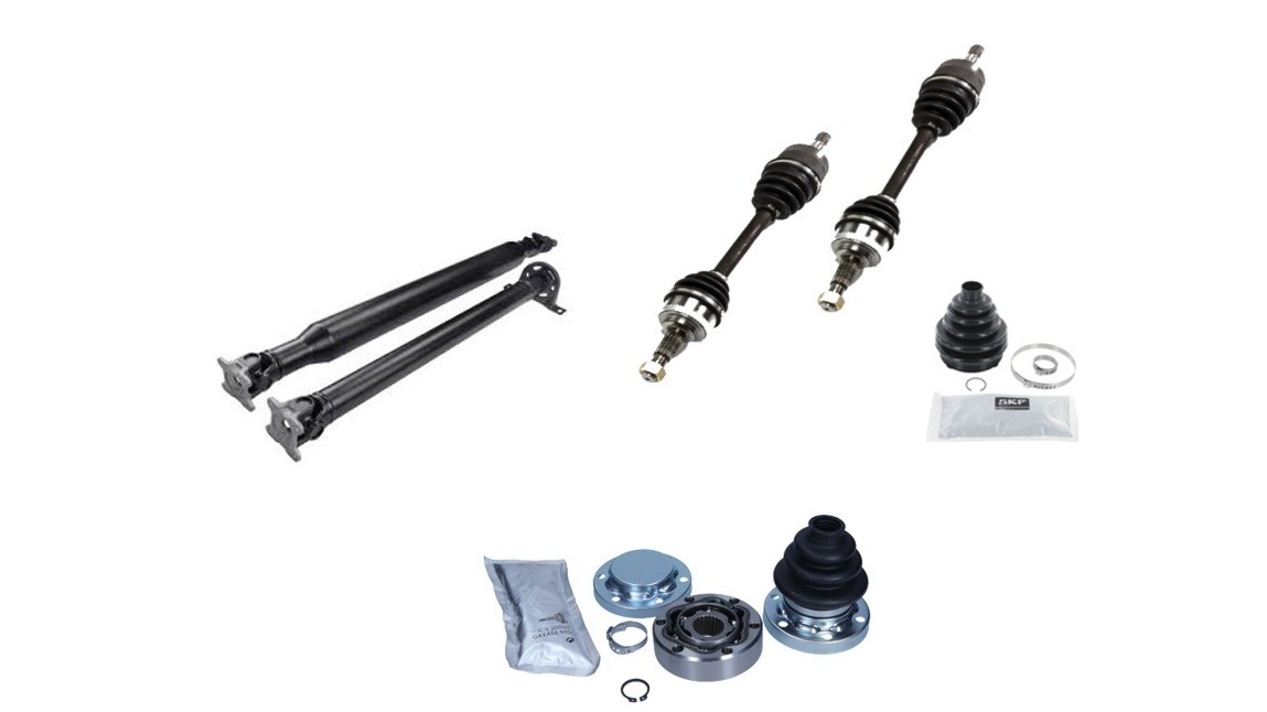 Andrijfassen, cardanassen, homokineten en ashoezen