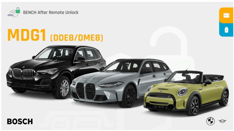 Bosch MDG1 DDE8/DME8 2020+