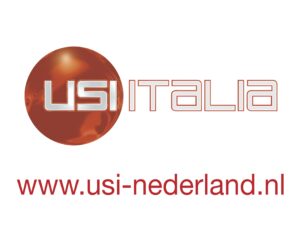 USI Italia-logo met website usi-nederland.nl
