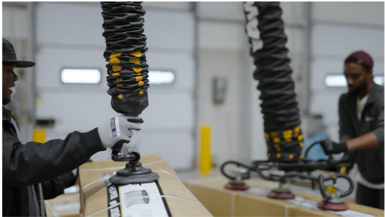 Vacuรผmhefsystemen voor dozen