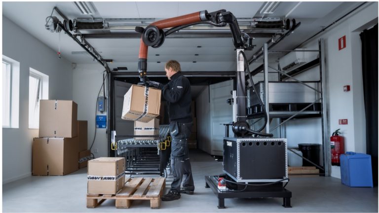 Verplaatsbare vacuรผmheffer van TAWI