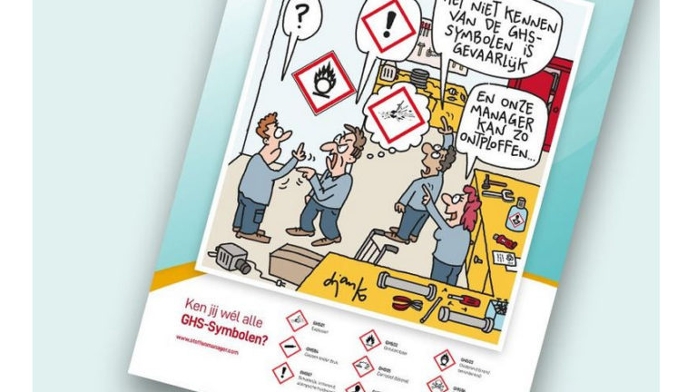 Gratis download: Poster GHS hazard pictograms