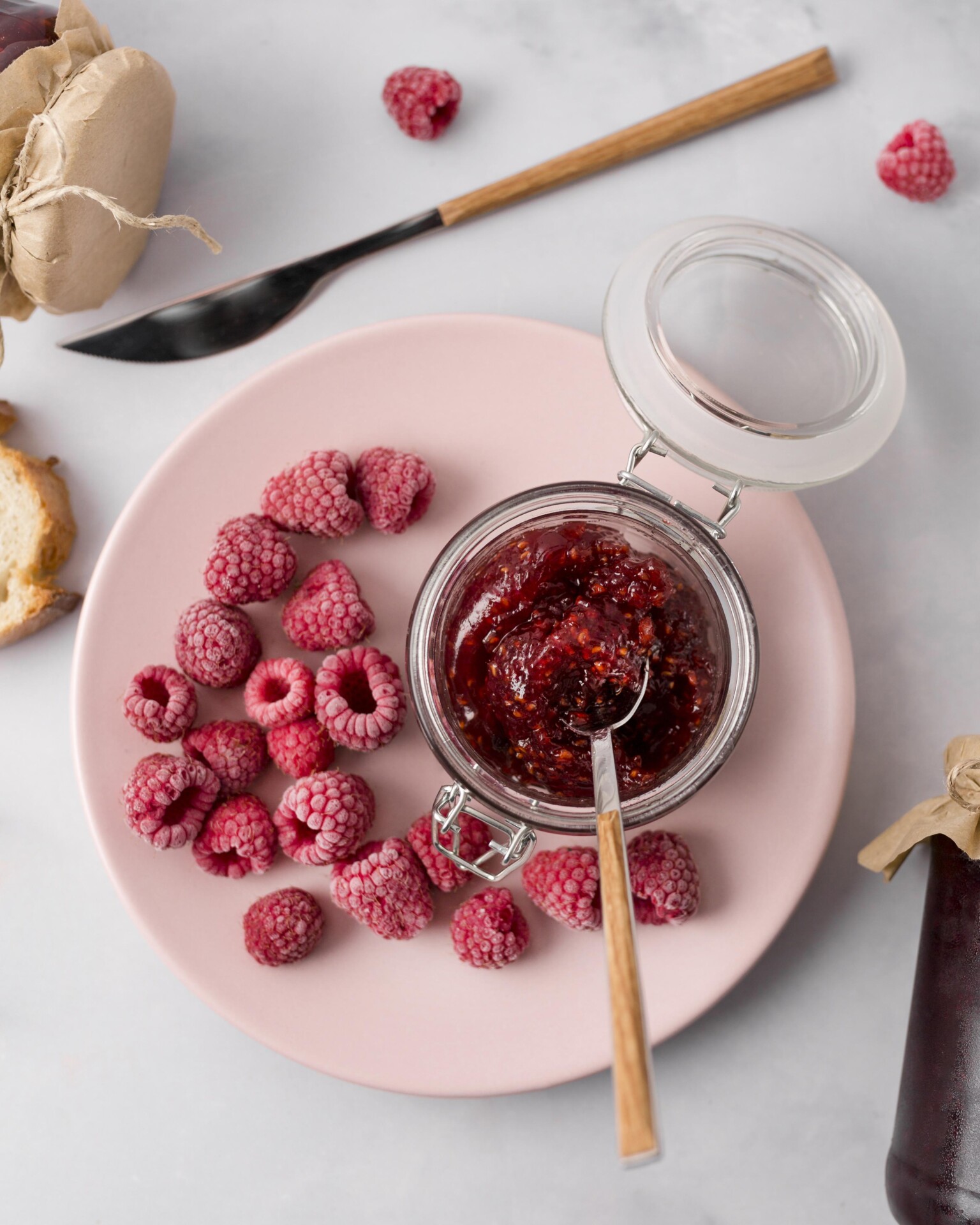 Frambozen jam