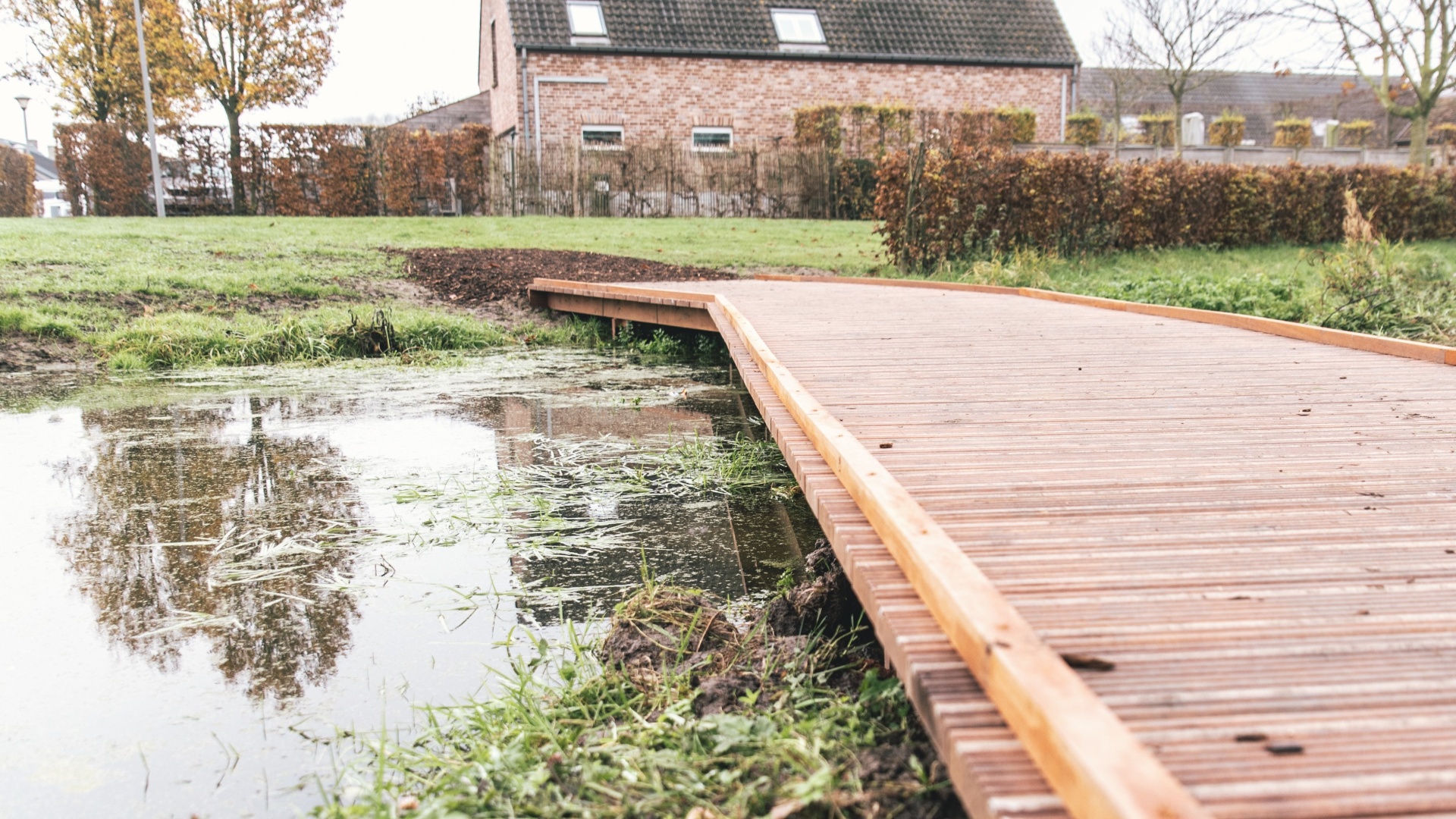 Des chéminements en bois