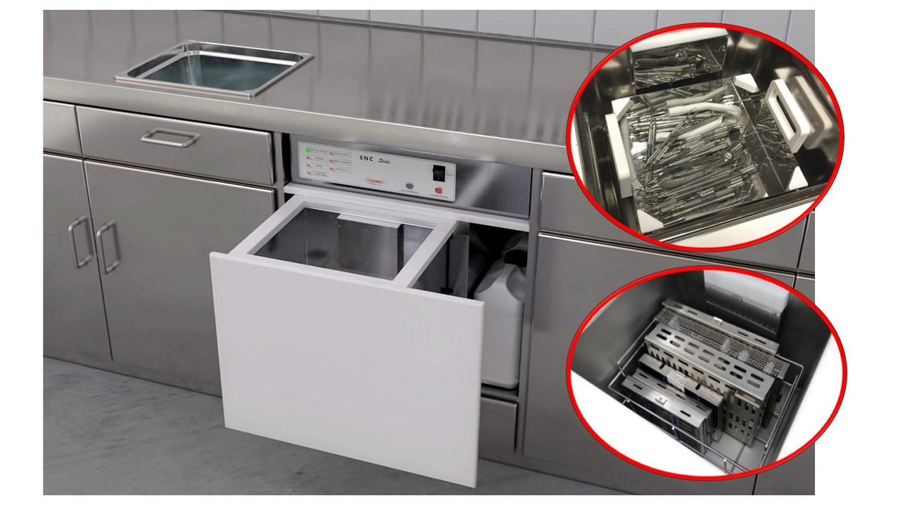 Washer Disinfector (ISO 15883) by Ultrasound