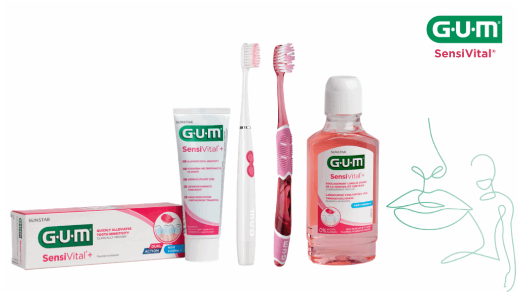 GUM® SensiVital®+ Product range