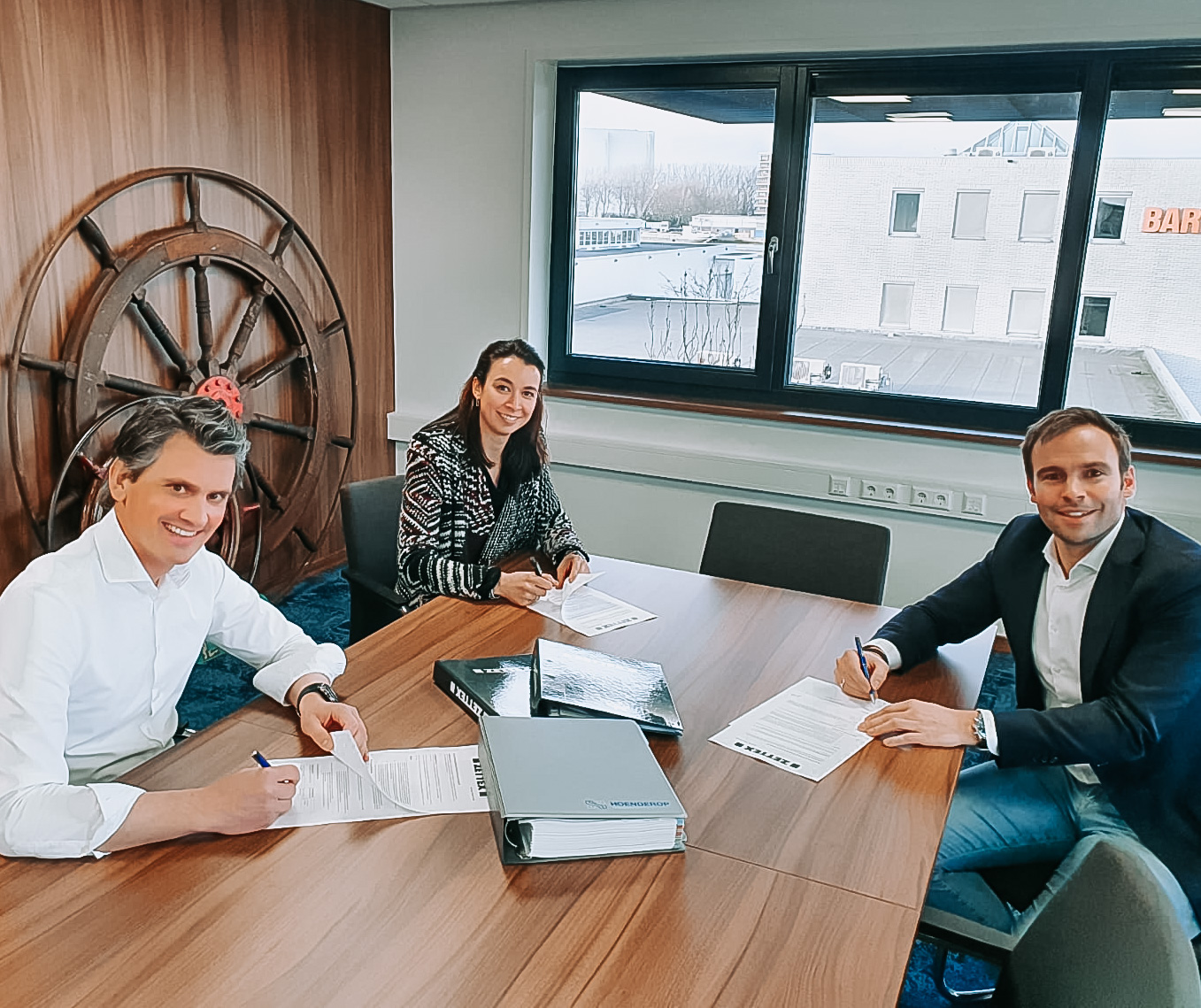 Hoenderop en Zettex zetten in op groene reinigingsproducten voor de scheepvaart