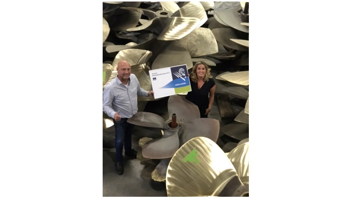 Repareren van Scheepsschroeven – Green Award