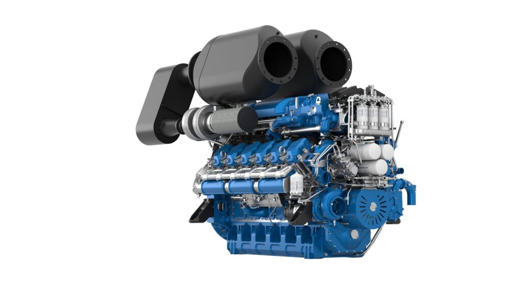 12 M26.3 1200-1650 pk Stage V Marine Engine
