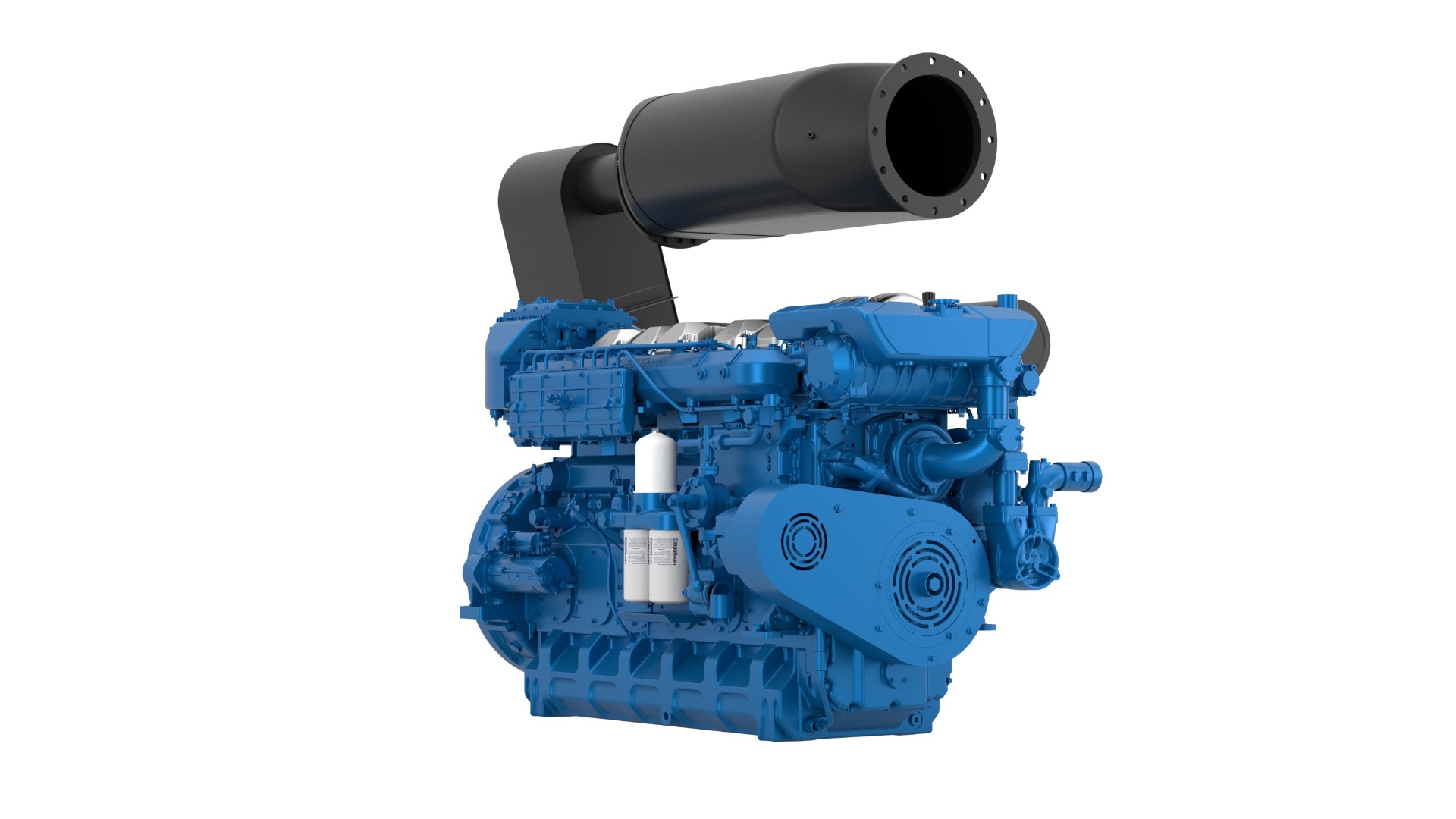 6 M26.3 600-815 pk Stage V marine engine