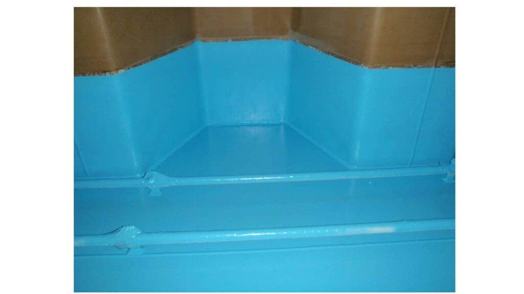 Chemco verf RA 300, glasvlok epoxy drinkwater coating
