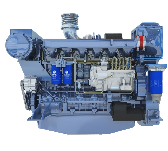 500 Pk Marine Engine CCR2