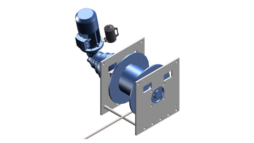 EPS-6000 Electric spudpole winch