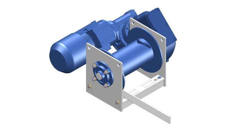 EWH-1500 Electrical car crane winch