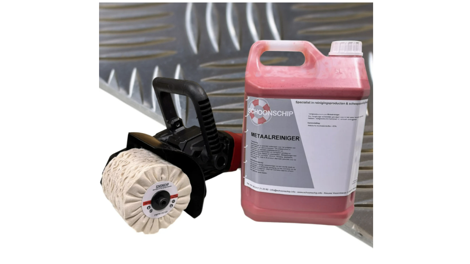 Schoonschip &ndash; Aluminum Polishing Set