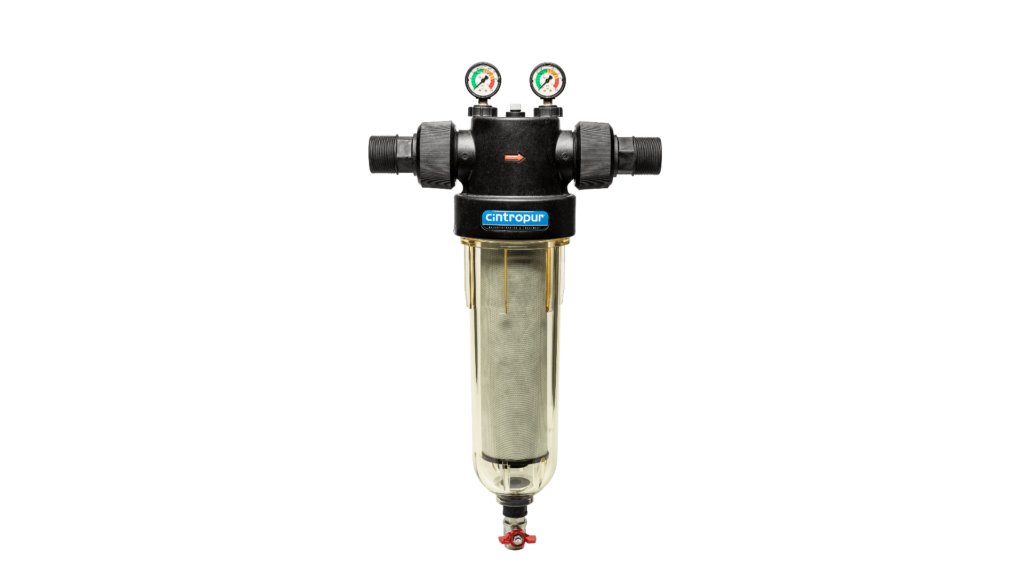 Waterfilter for industrial purposes