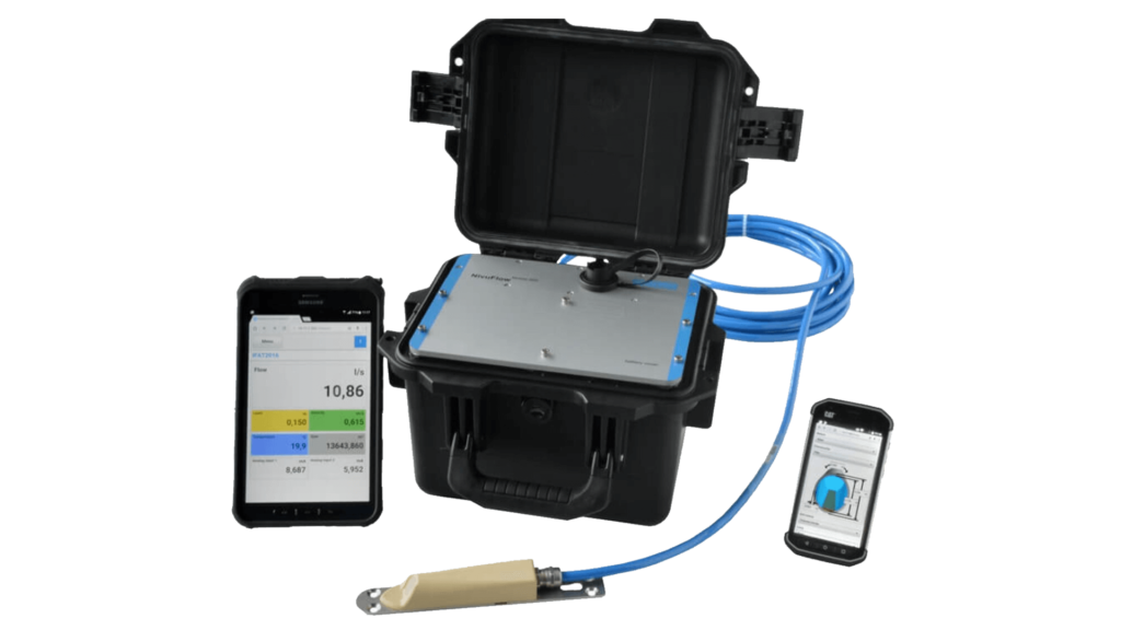 NivuFlow Mobile 750 flow meter