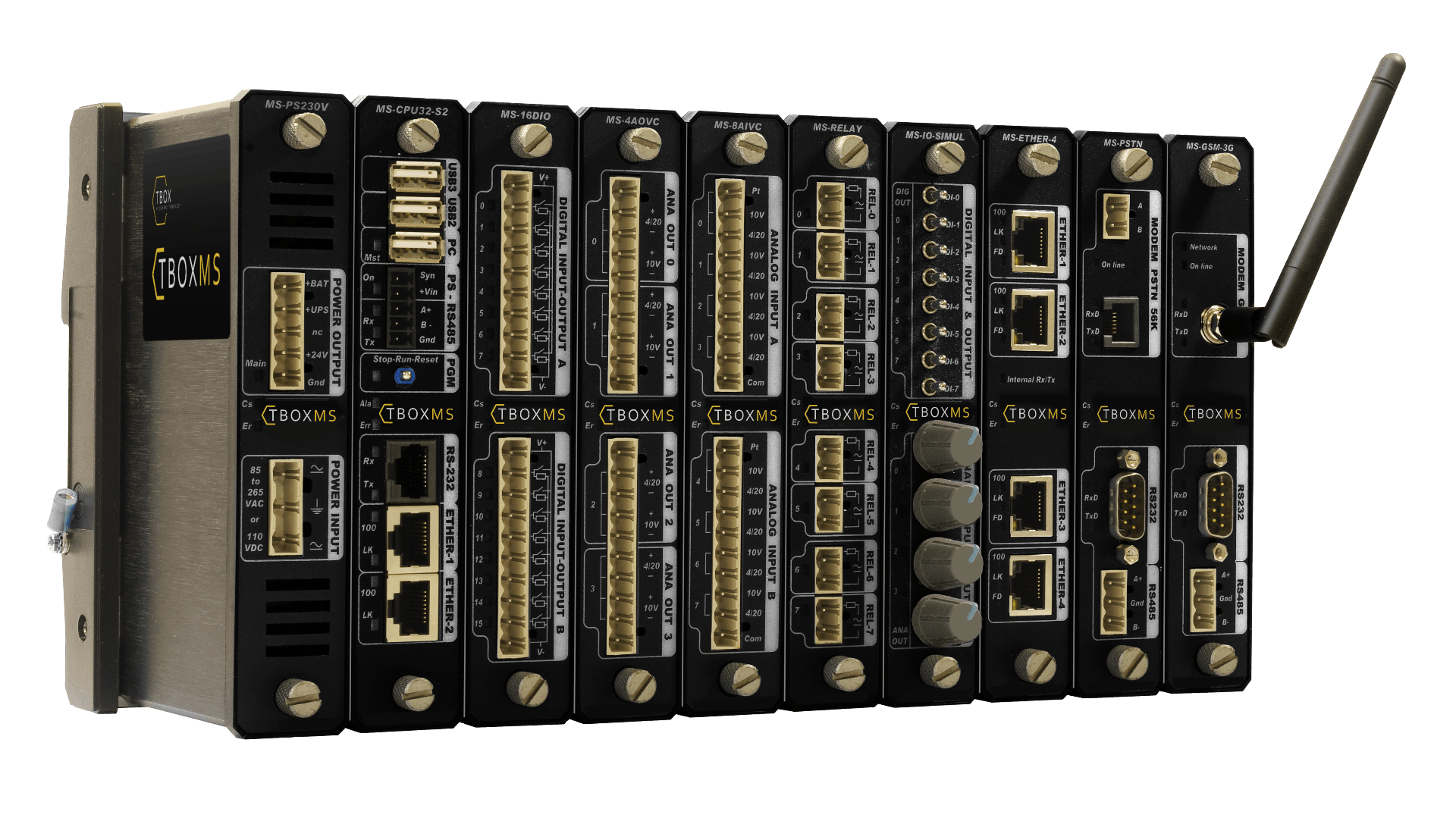 TBox MS modulaire RTU