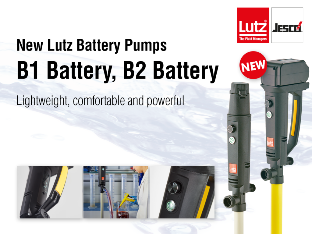 Lutz battery drum and containerpumps