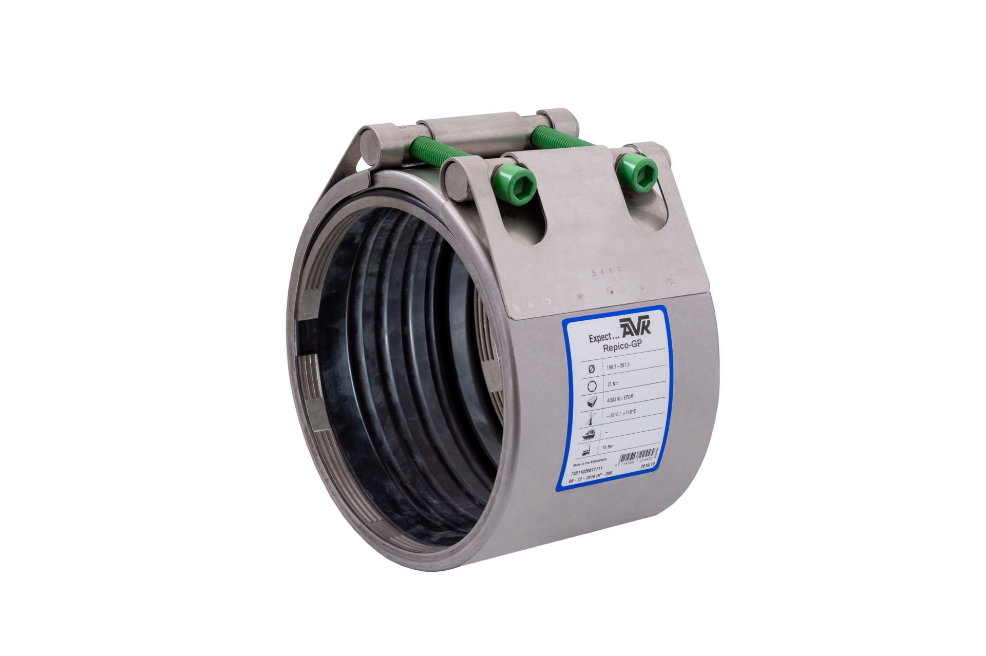 AVK Repico® – Grip Plast coupling (GP)