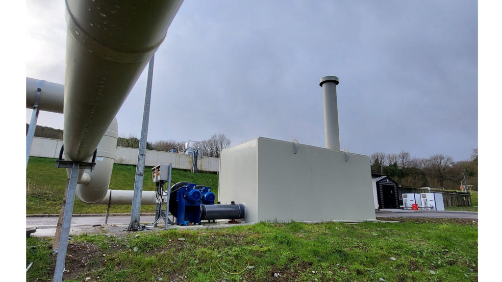 Geurfilterunit grote volumestromen met dual ventilatoren