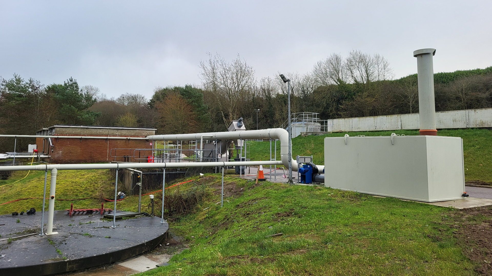 Filterunit grote volumestromen met dual ventilatoren