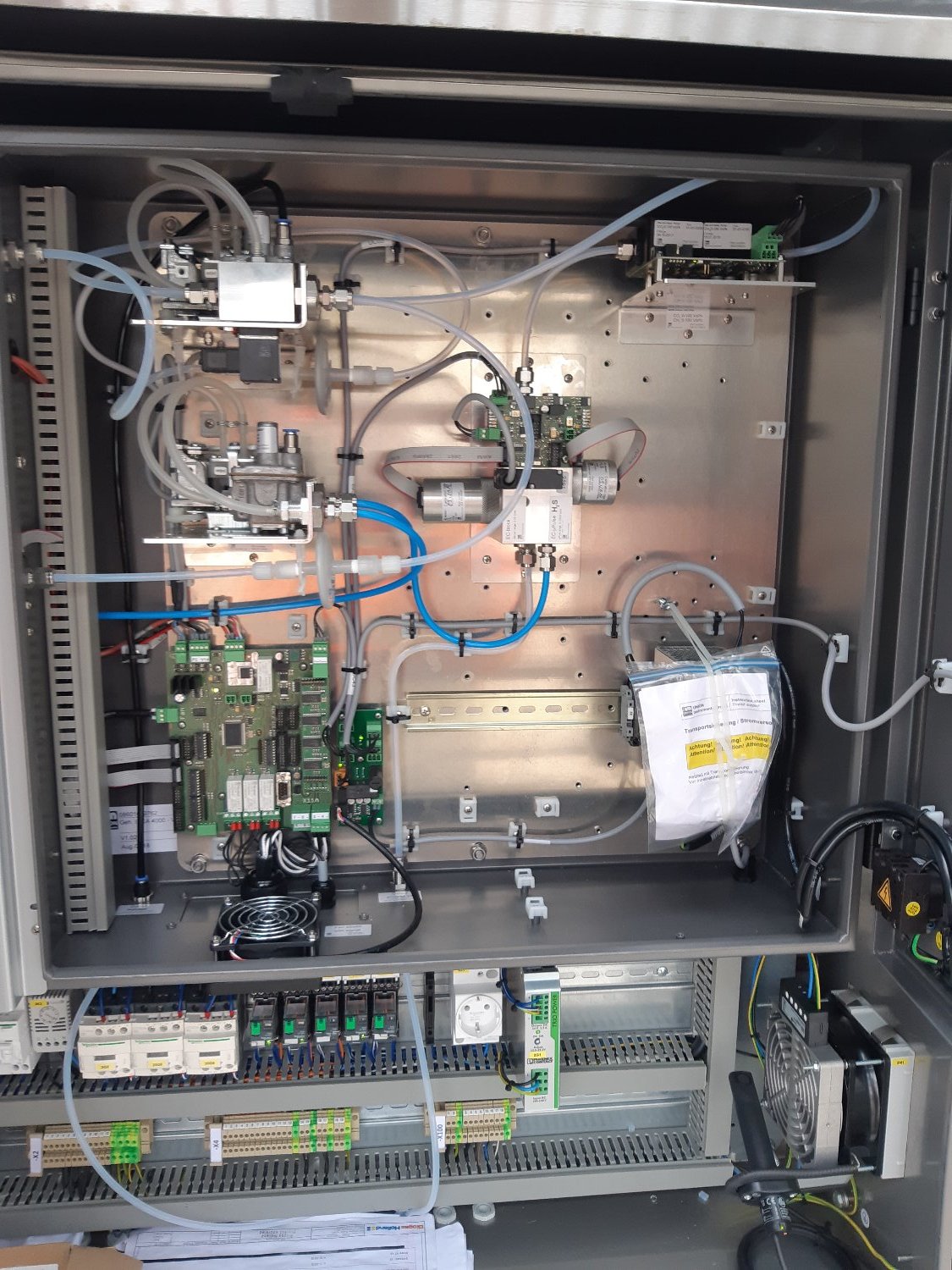 Biogas analyse systeem
