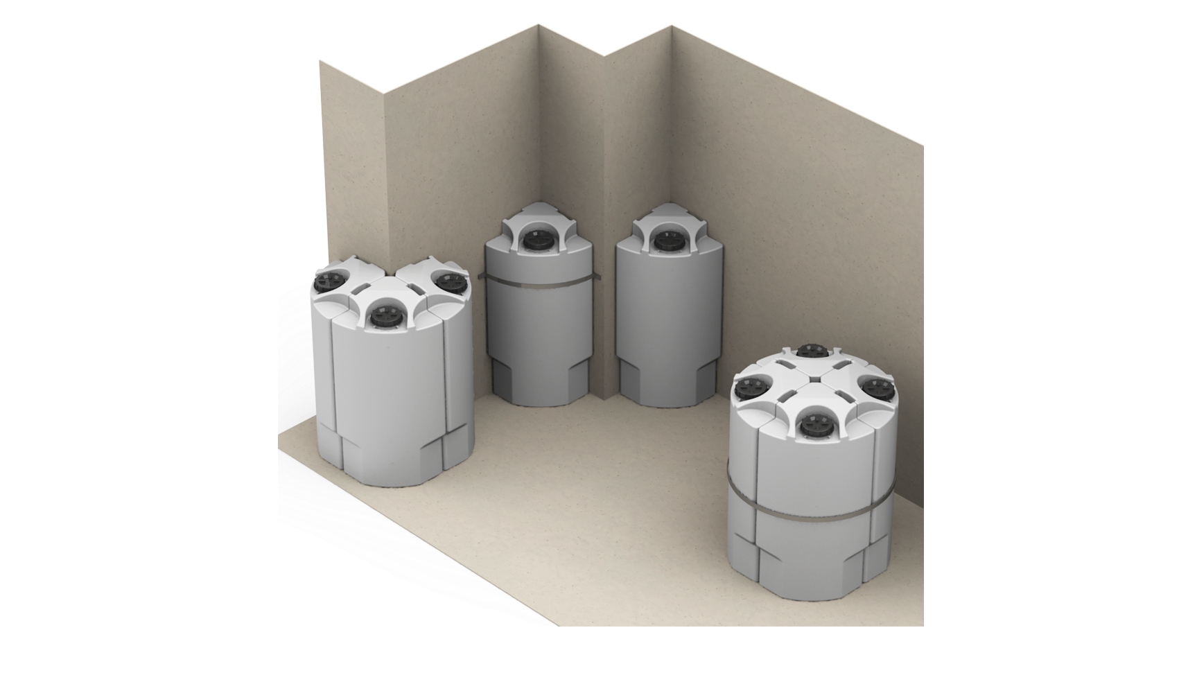 CPX Container 150L triangulär