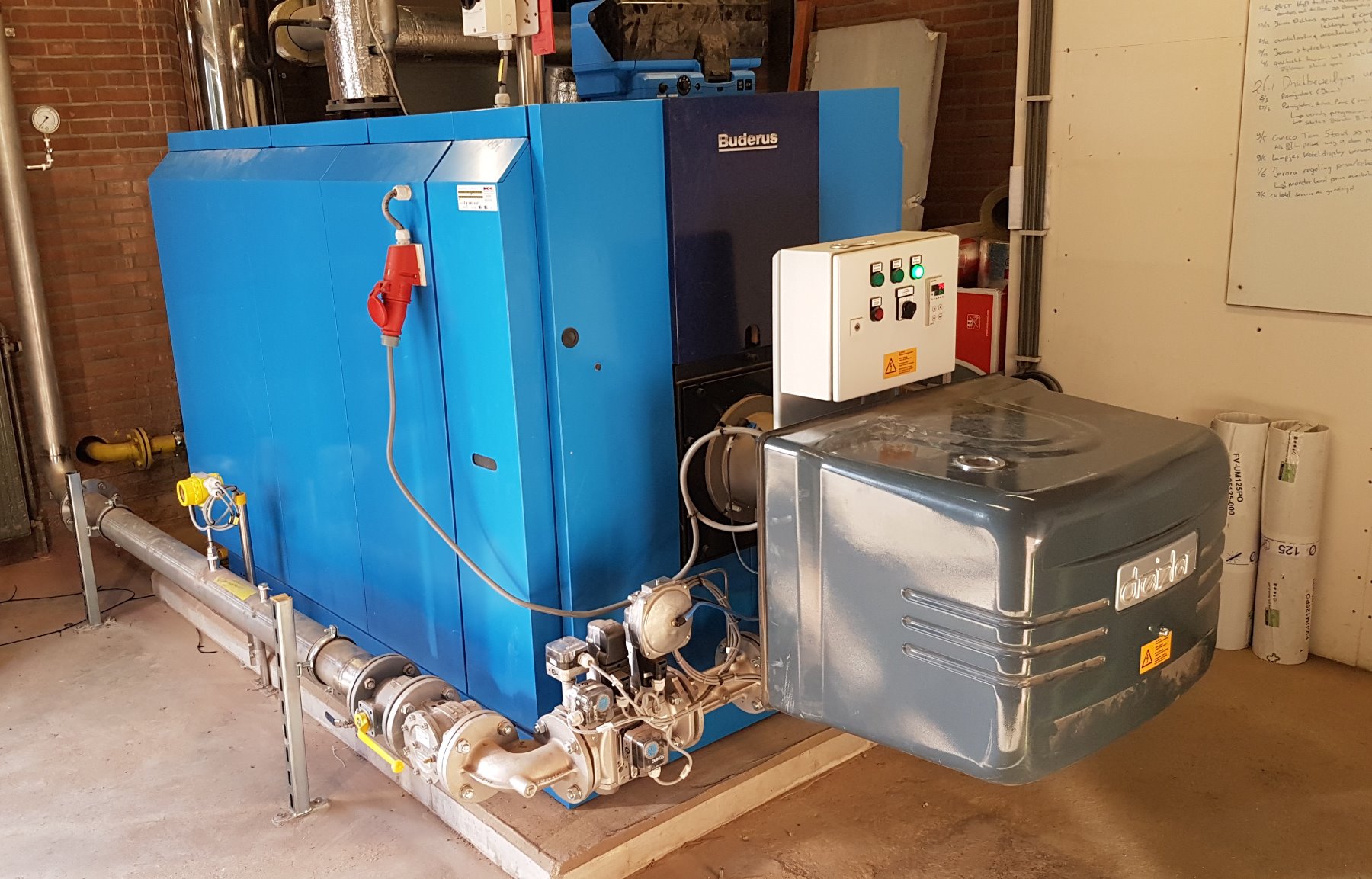 CV ketel en warmteverdeling