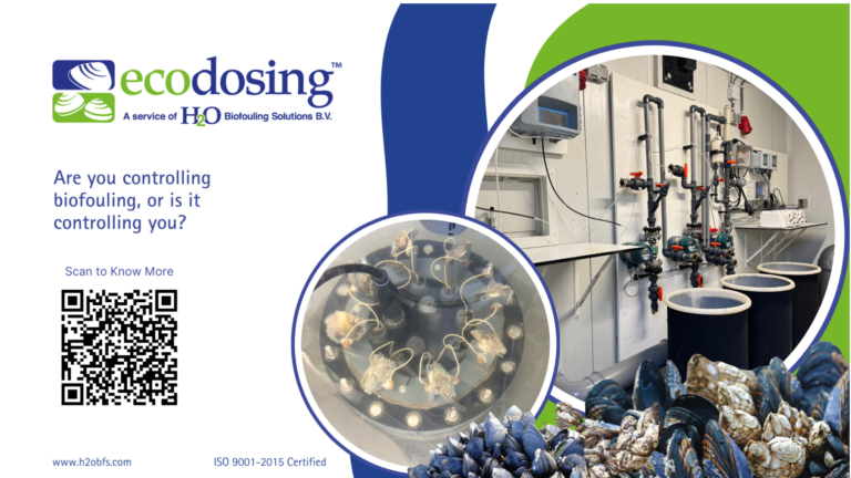 Ecodosing – Biofouling control
