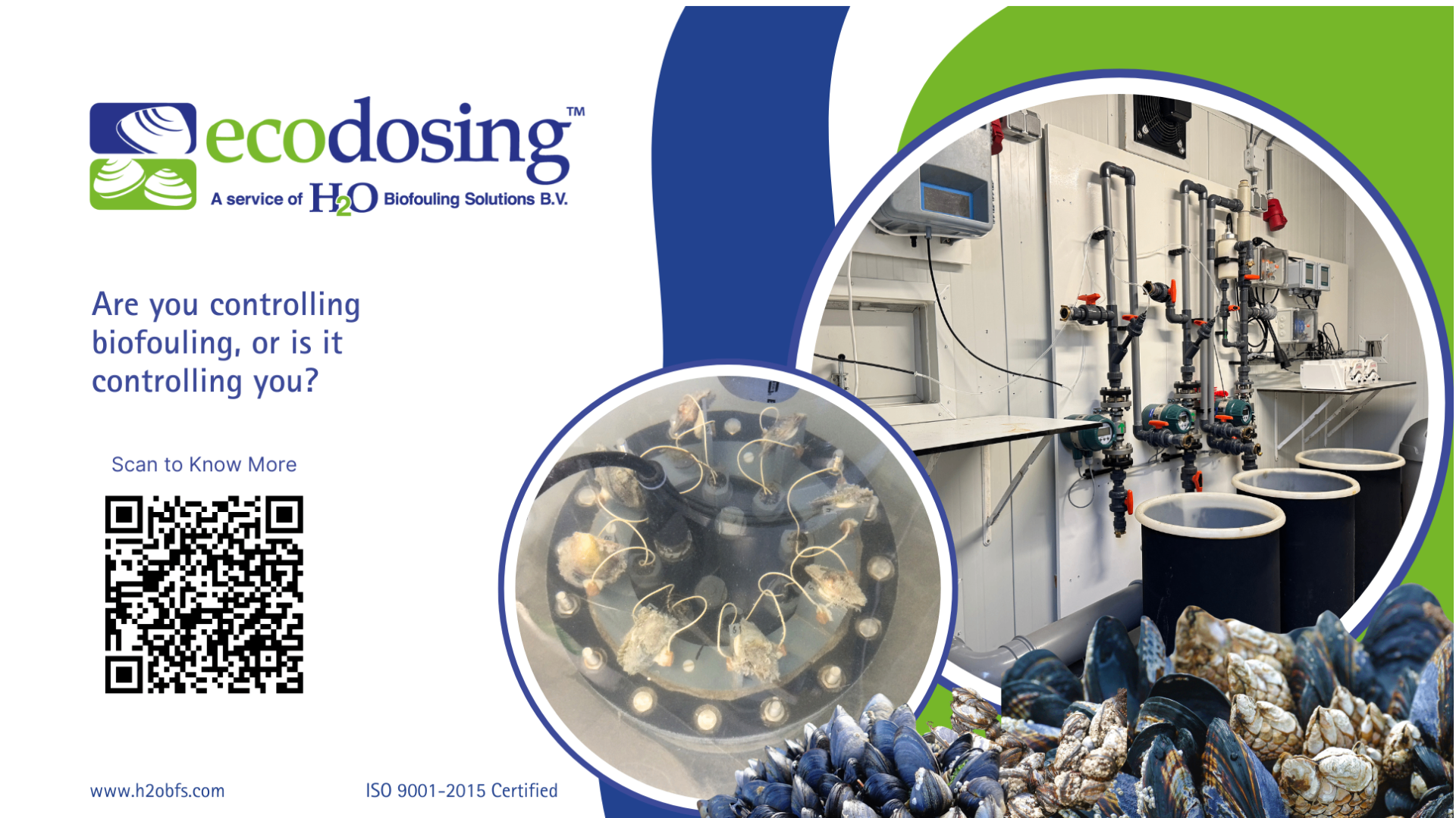 Ecodosing – Biofouling control