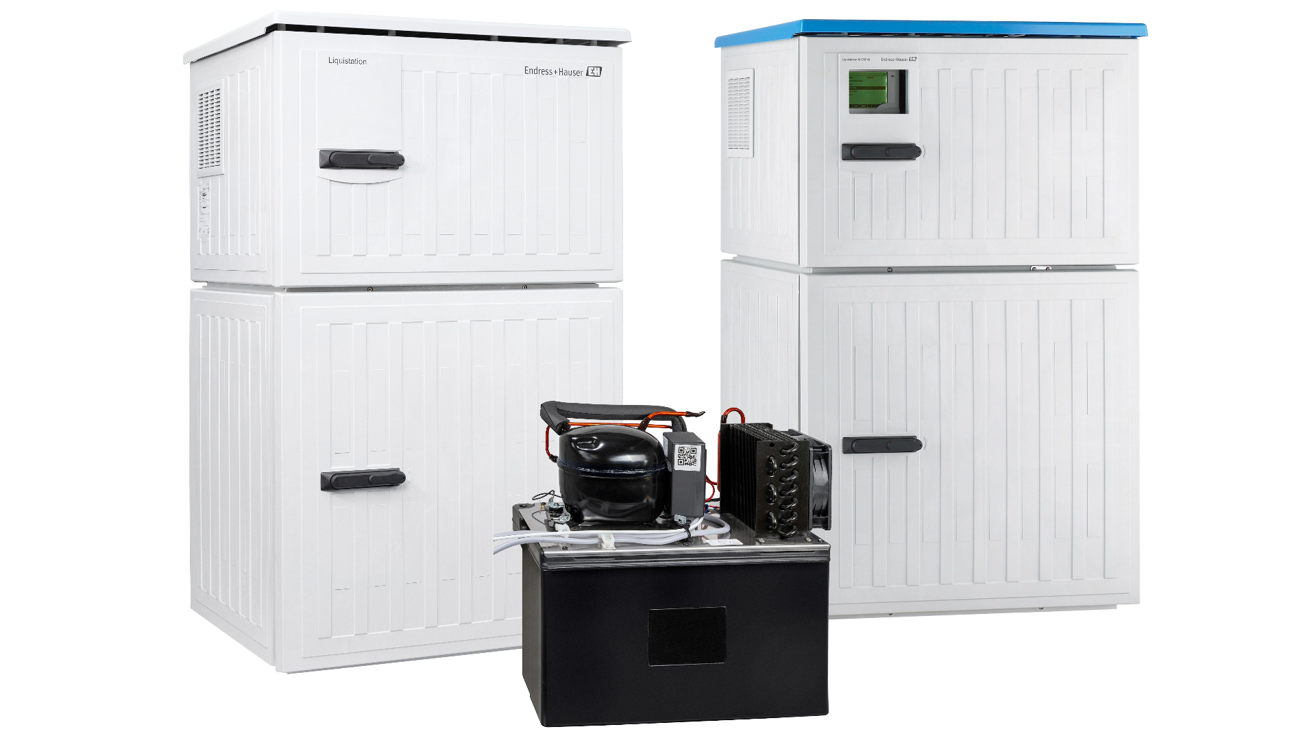 Nieuwe duurzame en milieuvriendelijke koelmodule voor de Liquiline monsternamekasten