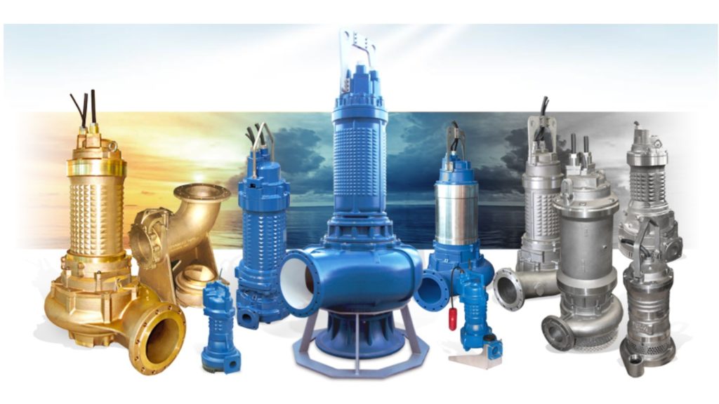 Industriële  professionele dompelpompen