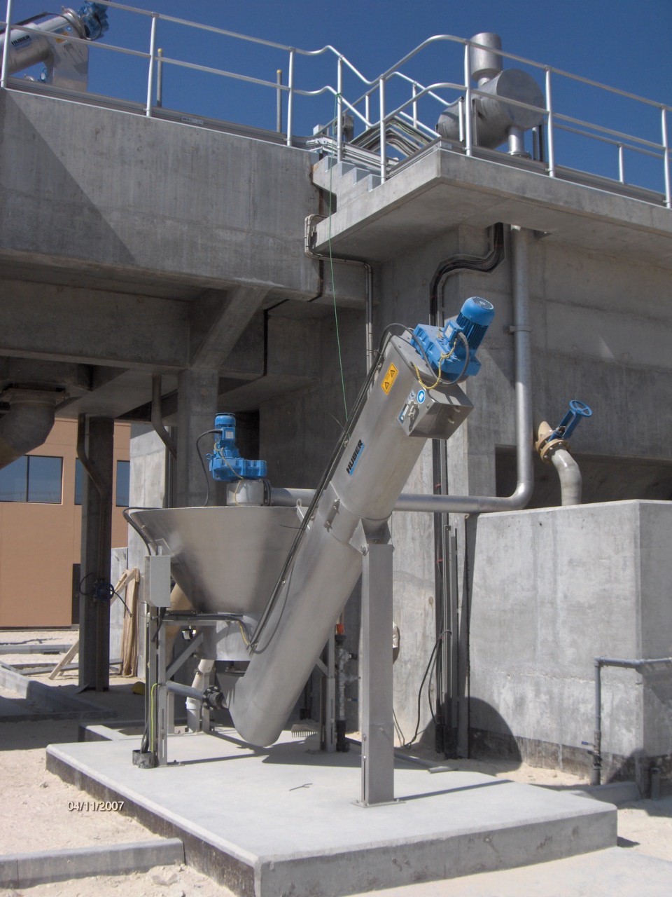 Zand transport & behandeling