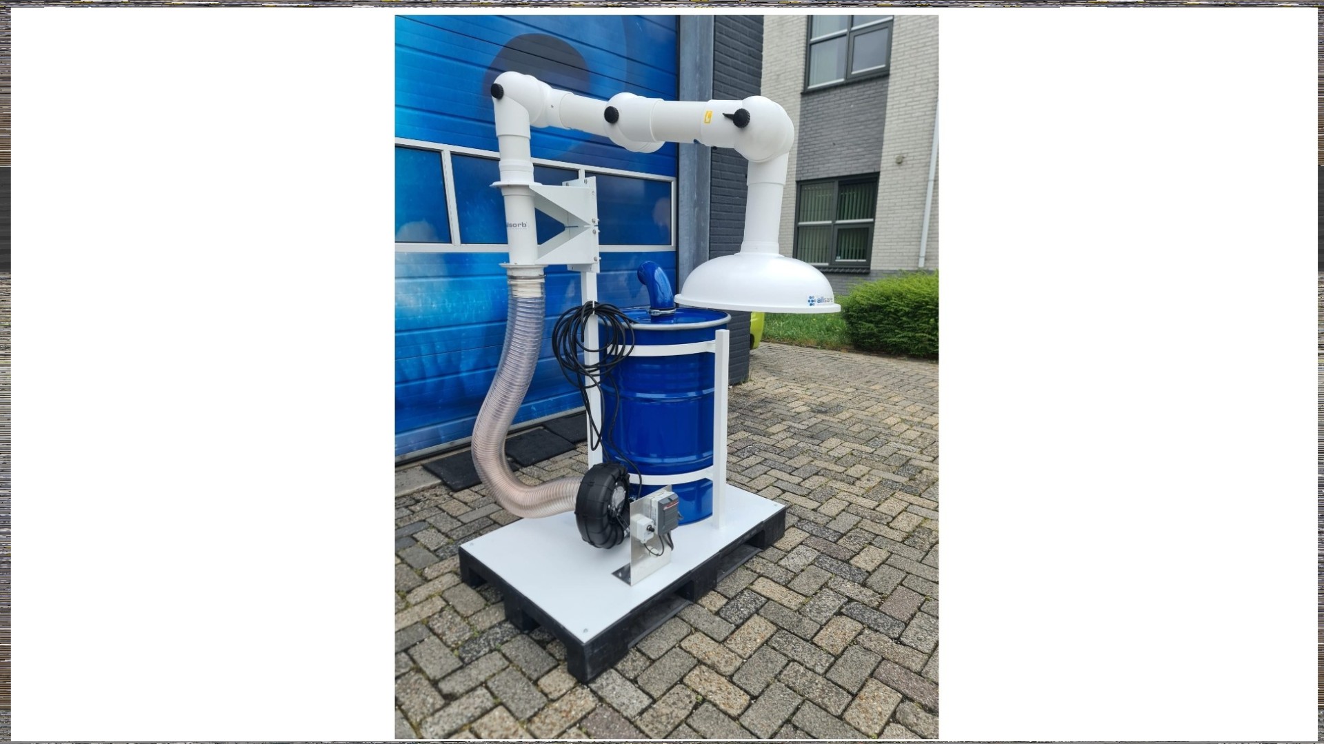 Mobiele geurfilterunits