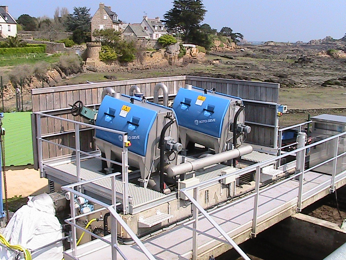 Roto-Sieve rotating drum screens